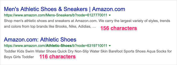 Meta Description - 156 Characters