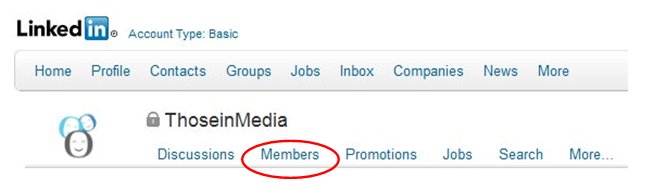 Linkedin search