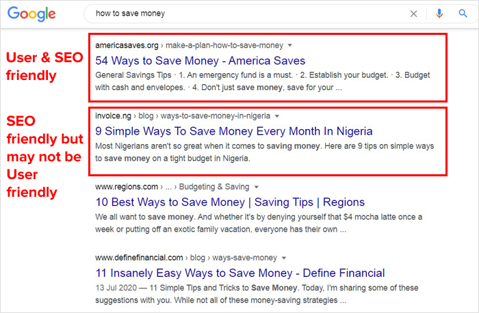 What does it mean to write for SEO