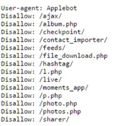 Something changed in your robots.txt file