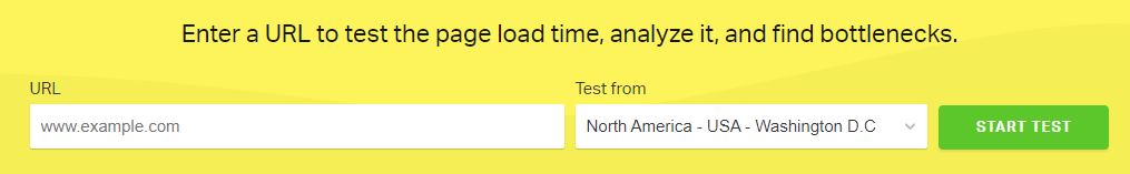Site speed check tools