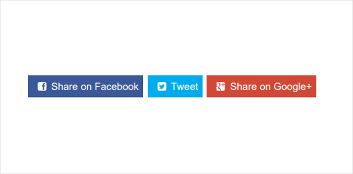 social sharing buttons