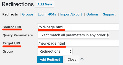 301 redirect to fix keyword cannibalization