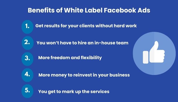 Benefits of White Label Facebook Ads