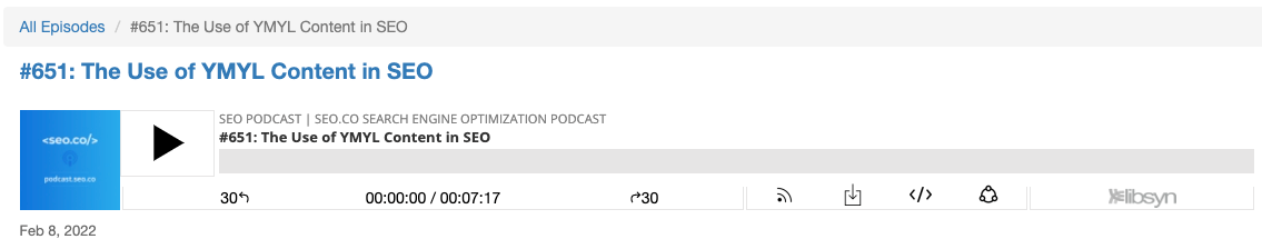 repurpose into podcasts and video