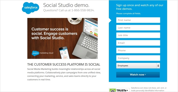 PPC Landing Page Example