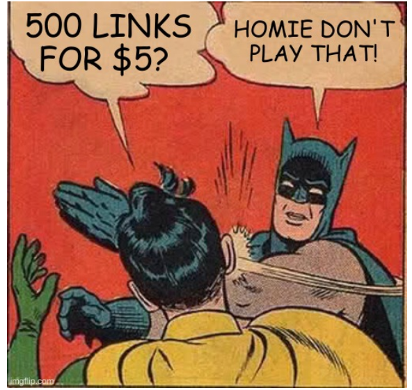 quality link building vs black hat link building 