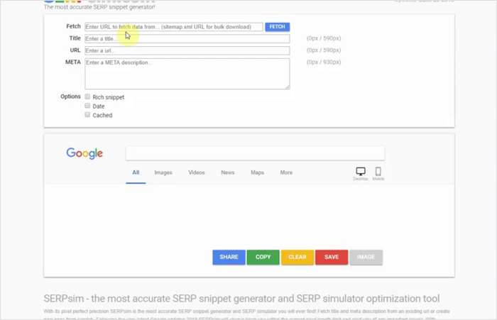 SERPsim