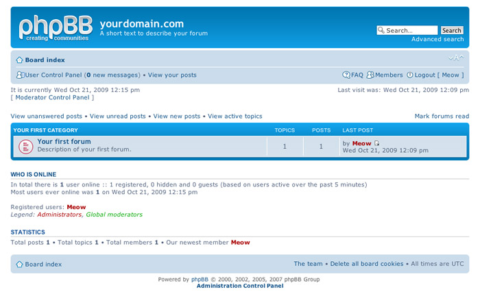 Use a forum to generate conversation