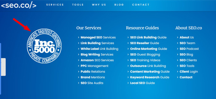 SEO Company Certifications