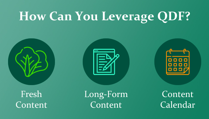 How Can You Leverage QDF?