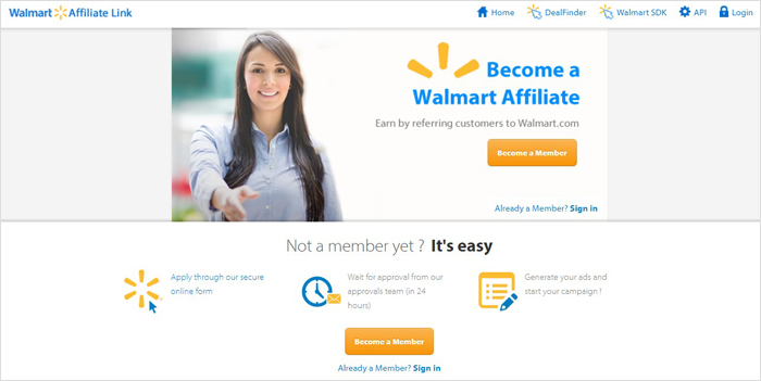 Walmart Affiliate Program