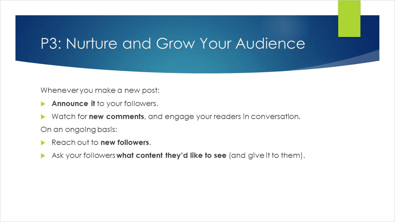 Build Your Audience