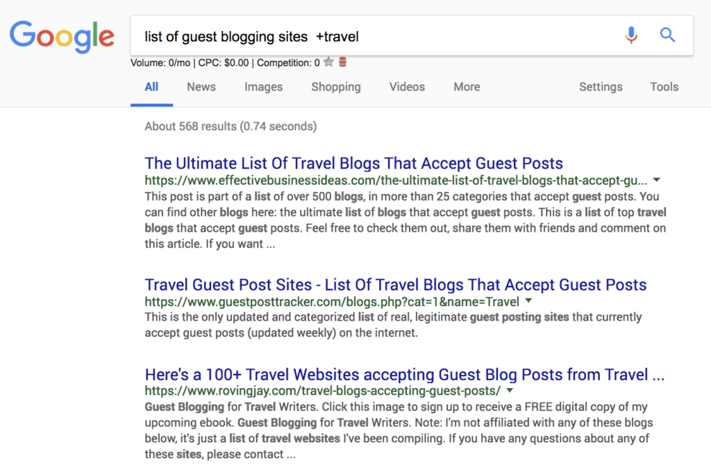 Guest blogging do nots