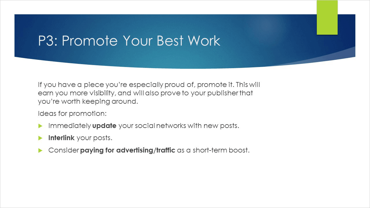 Promote Your Blog Content