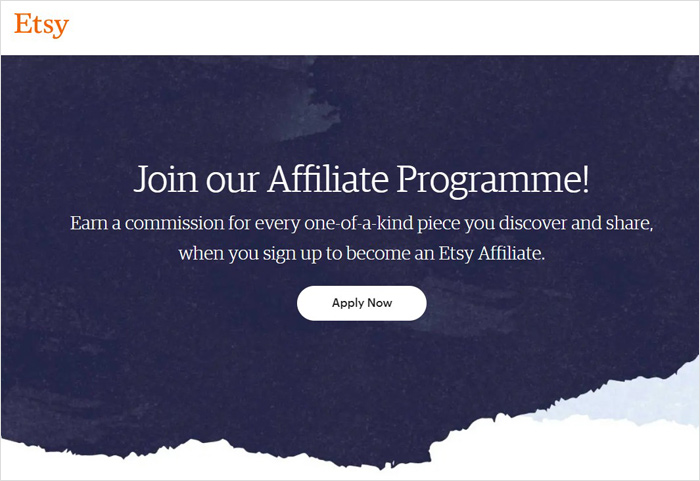 Etsy Affiliate Program